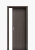 Porte coulissante à galandage Anthracite