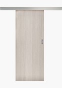 Porte coulissante en applique Cèdre Forte