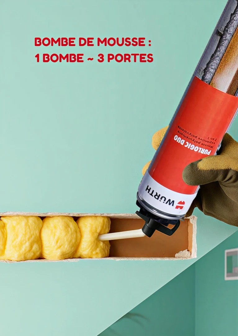 Bombe de mousse