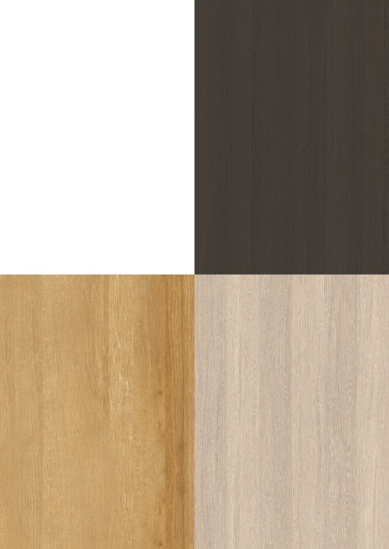 Échantillons de matière pour porte intérieure Klak Menuiserie
